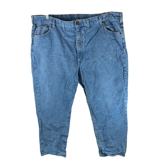 Carhartt Mens Traditional Fit Tapered Leg Jeans B18 48x30 Measures 46x30 - Picture 1 of 3